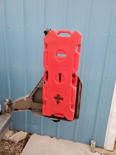 Mercenary Rear Bumper with dual swingouts and 6-gallon Rotapax mounts