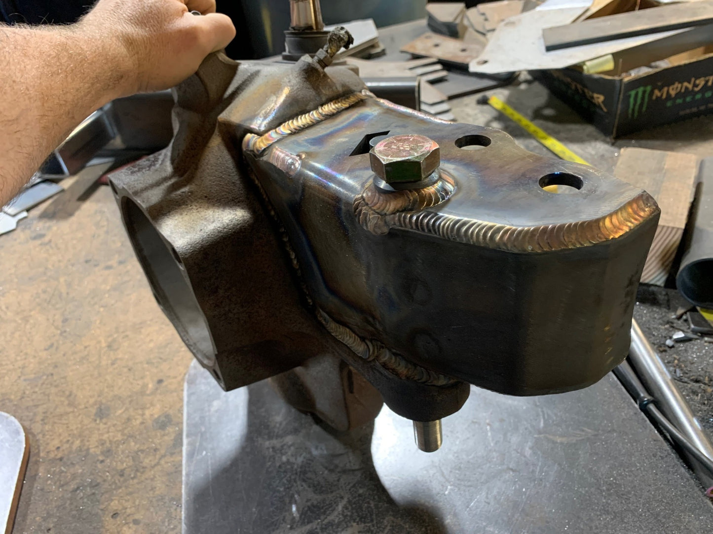 high steer knuckles useing artec brackets