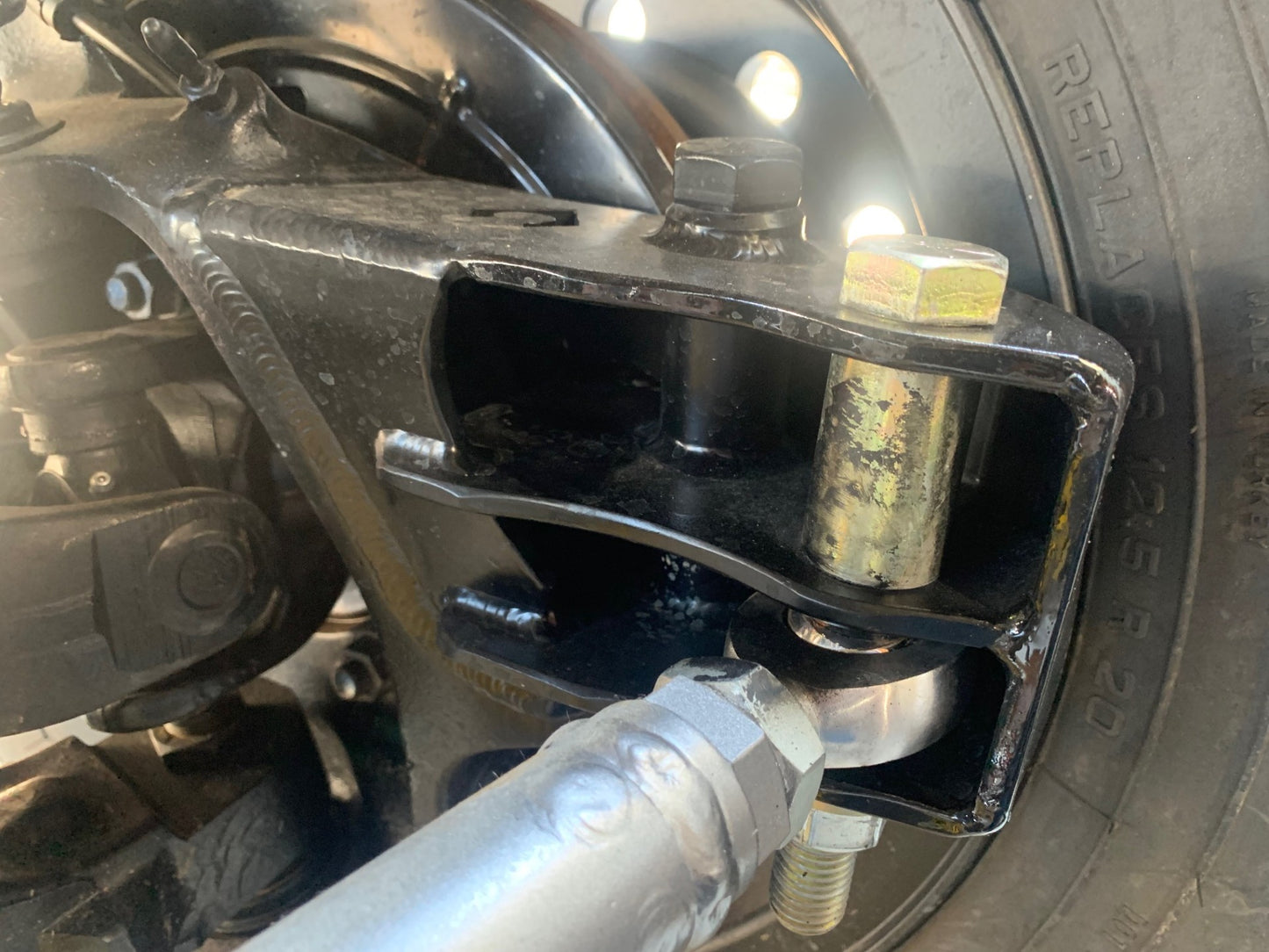 high steer knuckles useing artec brackets
