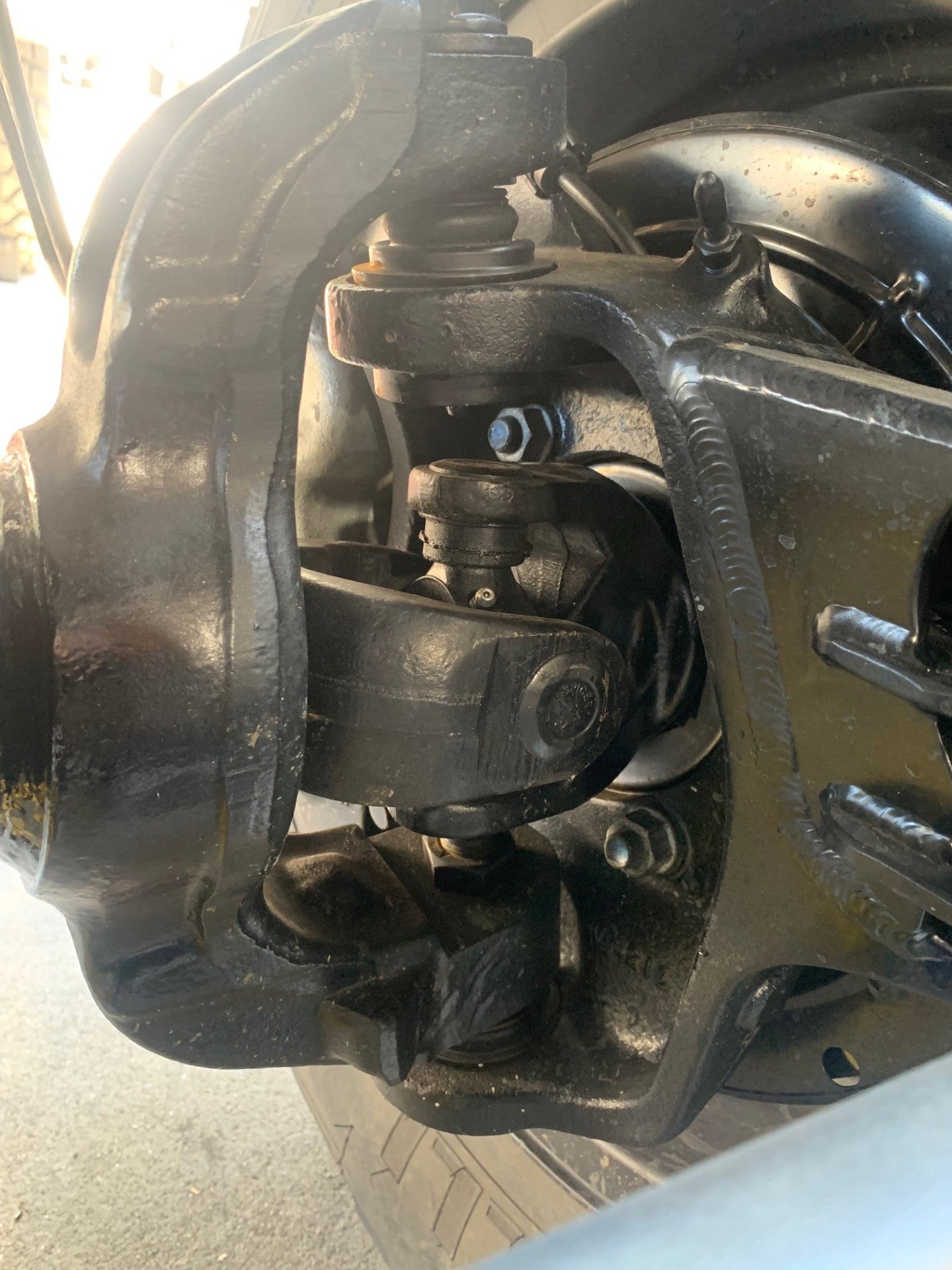 high steer knuckles useing artec brackets