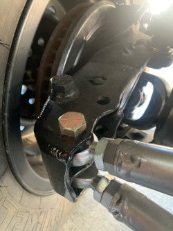 high steer knuckles useing artec brackets