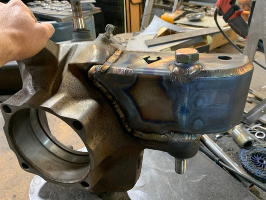 high steer knuckles useing artec brackets