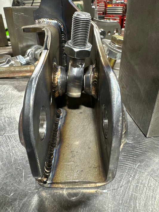 ford econoline track bar bracket axle side with ram assit